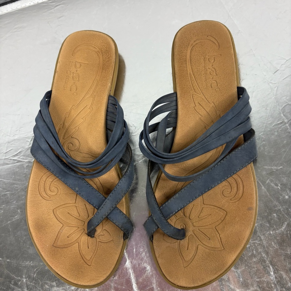 Born Toe Loop Sandals - Blue - Picture 3 of 7